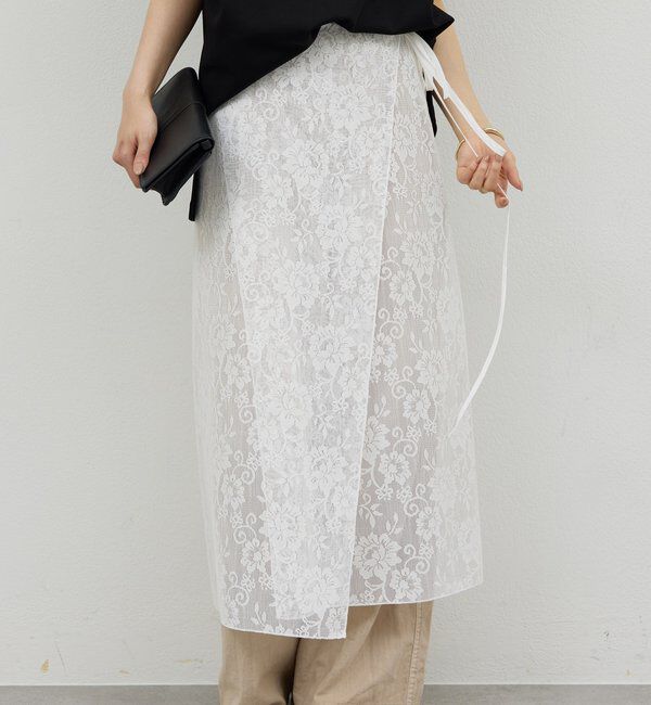  「レースラップスカート」|スカート|