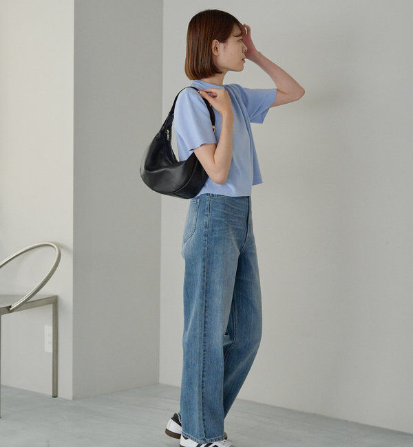  「ソフトレザーラウンドショルダーバッグ」|ショルダー・メッセンジャー|