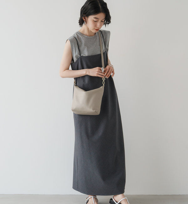  「ソフトレザーシンプルショルダーバッグ 」|ショルダー・メッセンジャー|