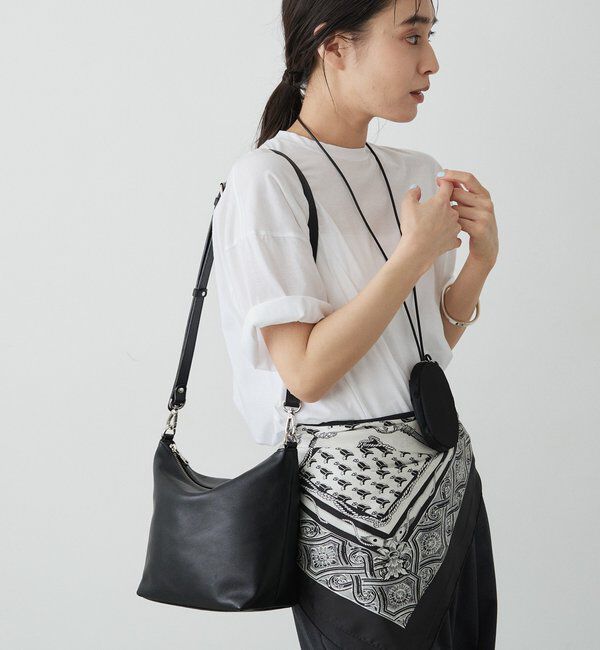  「ソフトレザーシンプルショルダーバッグ 」|ショルダー・メッセンジャー|