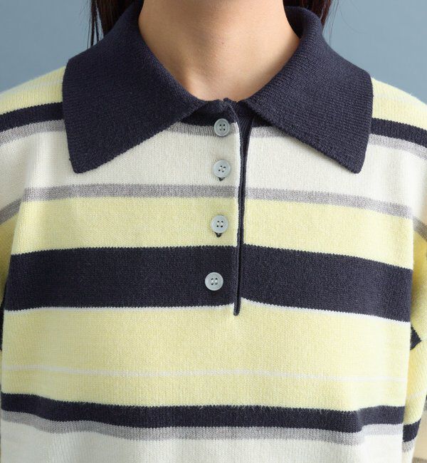  「マルチボーダーラガーニット」|ニット・セーター|