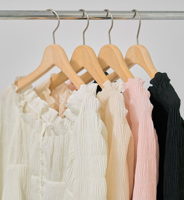  「【@__misa__03企画】シャーリングブラウス」|シャツ・ブラウス|