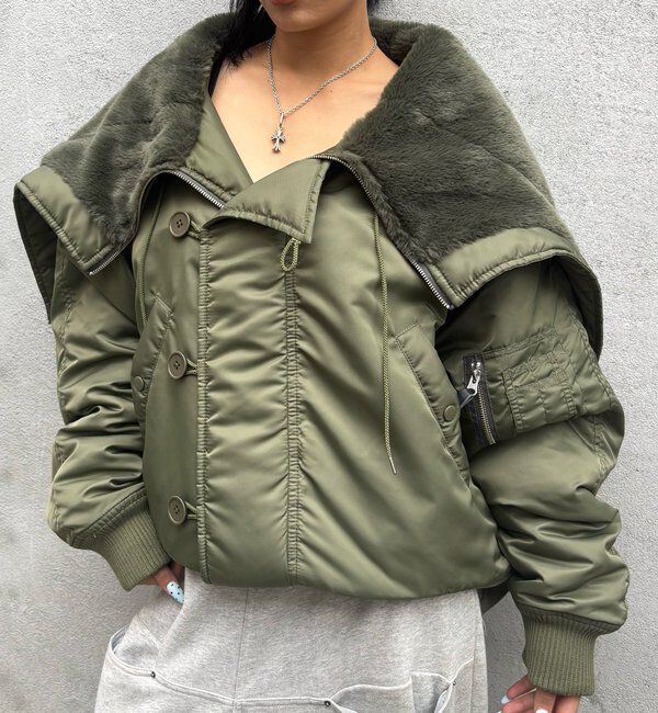  「【Sourcream】サワークリーム N2Bフライトジャケット」|ブルゾン・スタジャン|