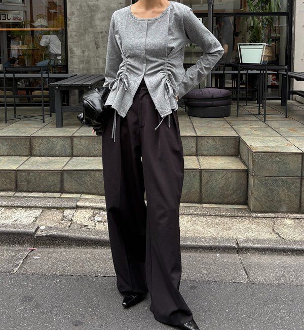  「ドロストリブTシャツ」|Tシャツ・カットソー|