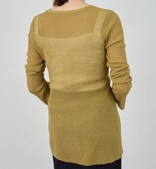  「【インフルエンサー＠komorin_コラボ】チョーカーリブカーディガン」|カーディガン|