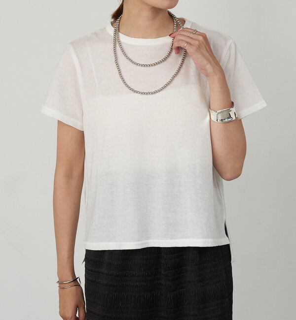  「シャイニー天竺Tシャツ」|Tシャツ・カットソー|