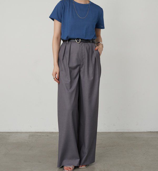  「シャイニー天竺Tシャツ」|Tシャツ・カットソー|