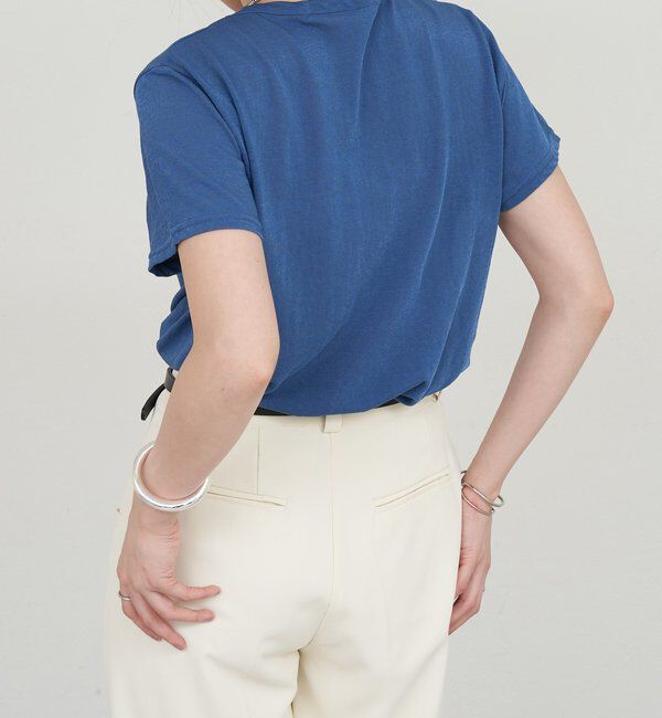  「シャイニー天竺Tシャツ」|Tシャツ・カットソー|