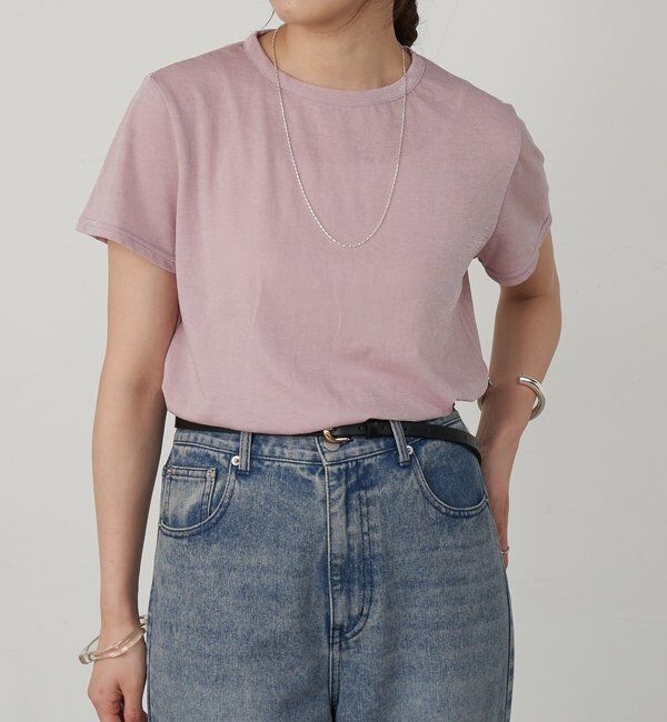  「シャイニー天竺Tシャツ」|Tシャツ・カットソー|