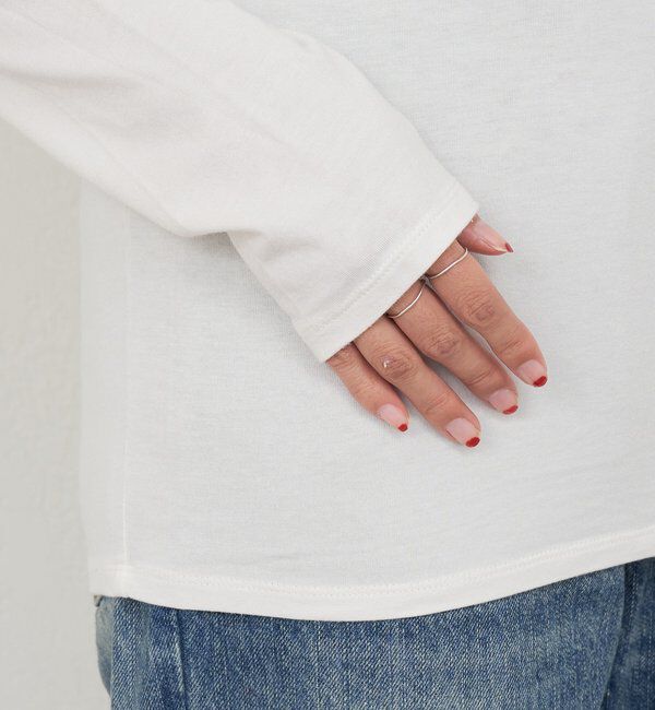  「ベーシックオフショルカットソー」|Tシャツ・カットソー|