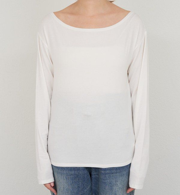  「ベーシックオフショルカットソー」|Tシャツ・カットソー|