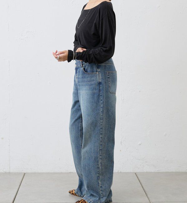  「ベーシックオフショルカットソー」|Tシャツ・カットソー|