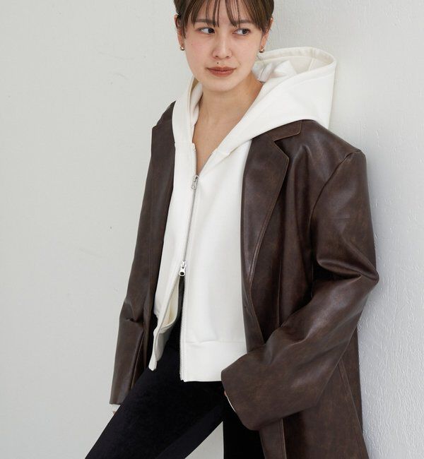  「ダブルジップフーディー」|Tシャツ・カットソー|