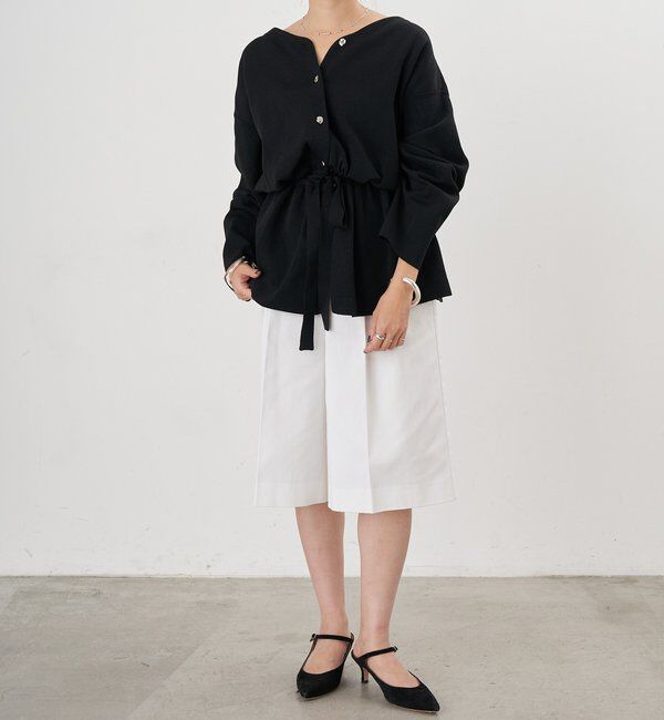  「3WAYペプラムカーディガン」|カーディガン|