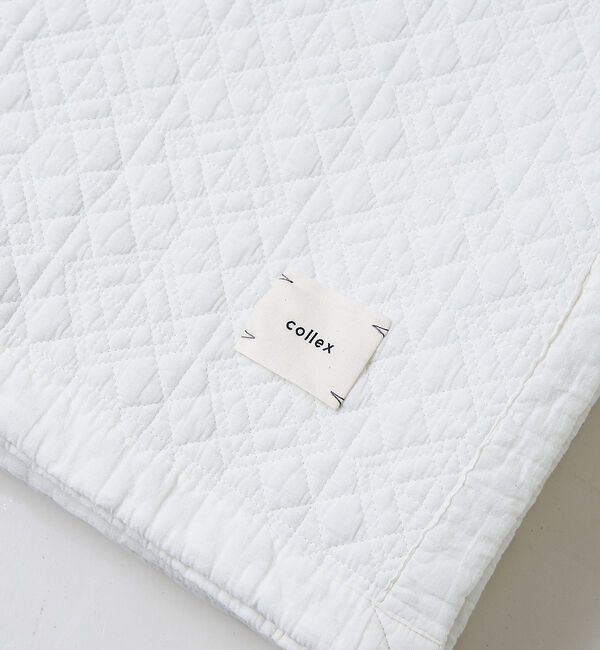 collex「＜手洗い可能＞チェック柄キルトケット コットン 150&times;205cm」|その他|