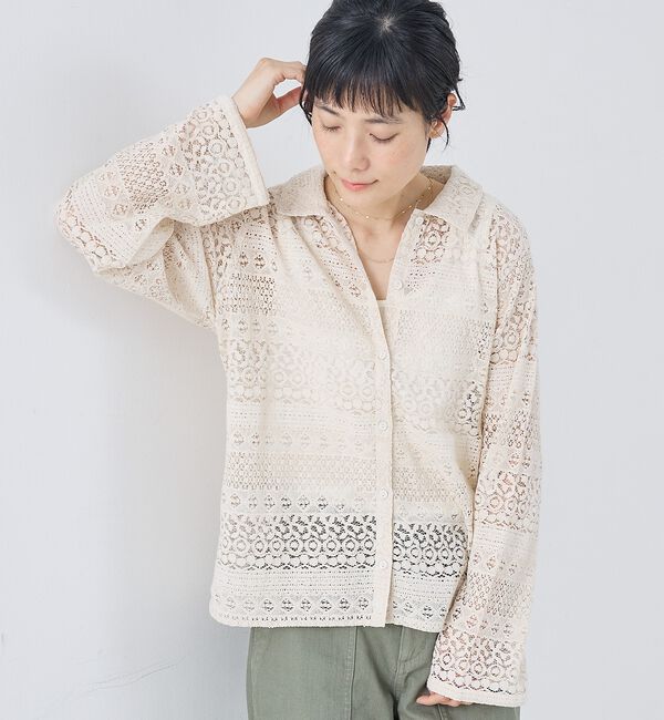 collex「総レースブラウス」|シャツ・ブラウス|