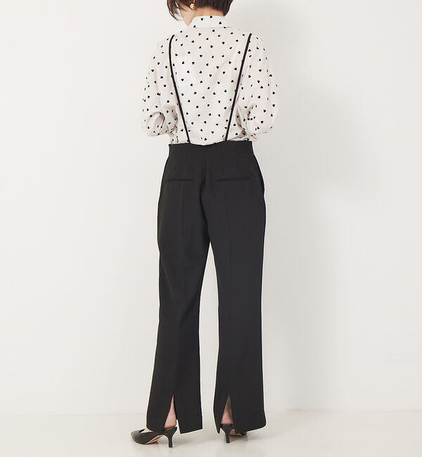 Rouge vif「センタースリットサスペンダーパンツ」|その他|