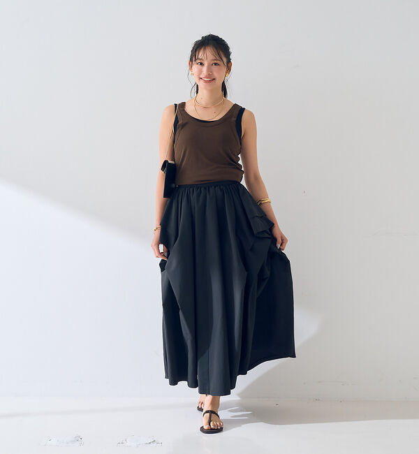 Rouge vif「【2枚セット】レイヤードカットタンクトップ」|キャミソール|