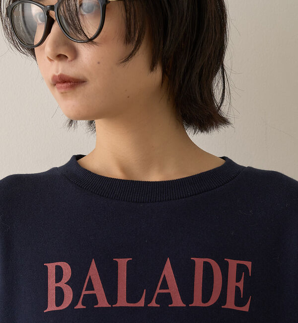 Rouge vif「裏毛ロゴタックスリーブスウェット」|スウェット・ジャージ|