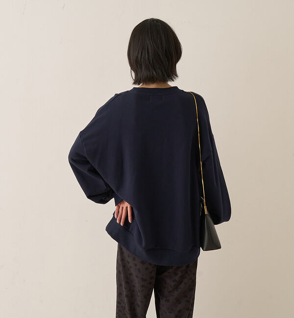 Rouge vif「裏毛ロゴタックスリーブスウェット」|スウェット・ジャージ|