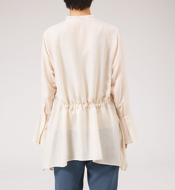 qualite「エアリージャガードブラウス」|シャツ・ブラウス|