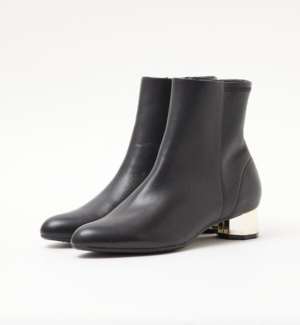 AU BANNISTER「【スノーソール】バックストレッチショートブーツ」|ショートブーツ|