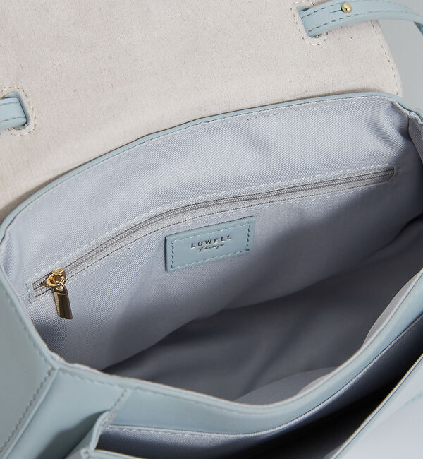 LOWELL things「【Oggi掲載】Ecla/レザー3WAYショルダーバッグ」|ショルダー・メッセンジャー|