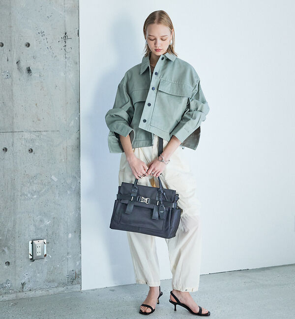 LOWELL things「【CLASSY掲載】ABILITY/ナイロンBELTEDトート」|トートバッグ|