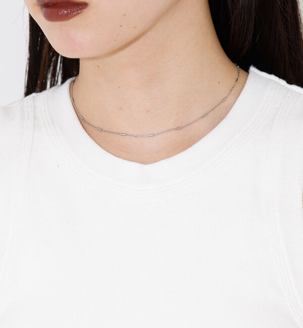 NOMINE「カップイン テレコ タンクトップ」|キャミソール|