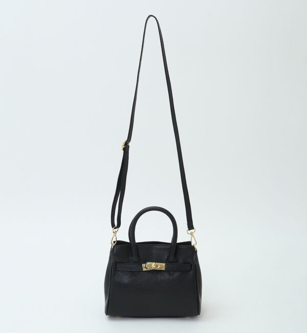 Liesse「【AULENTTI/オーレンティ】レザーバッグ (FB-05600-MINI-DO)」|ハンドバッグ|