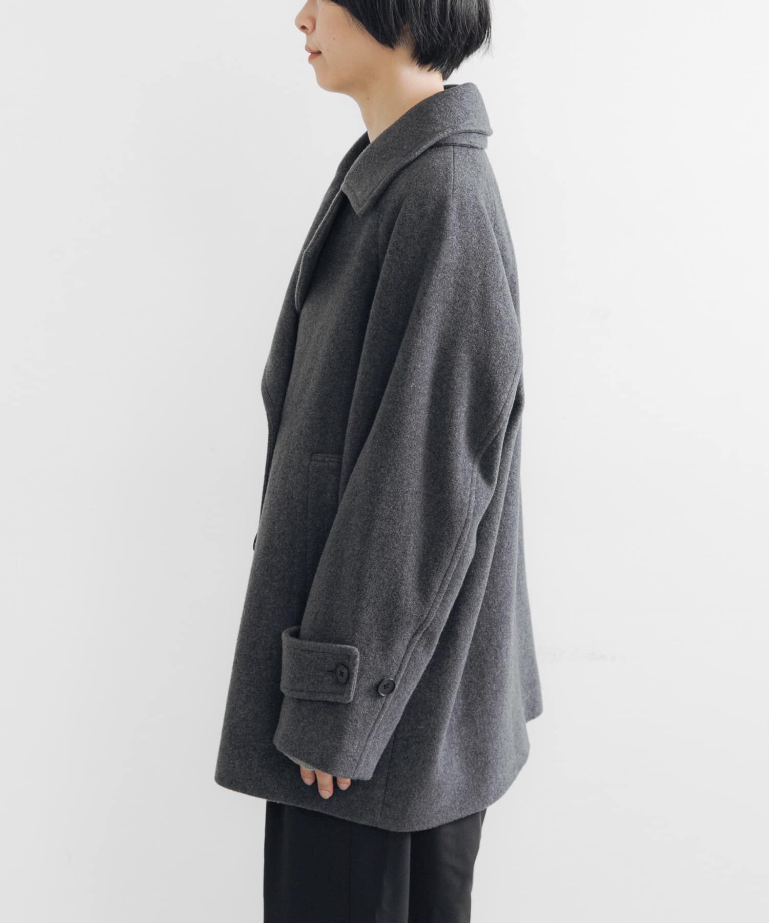 URBAN RESEARCH「スーパー100メルトンPコート」|ピーコート|