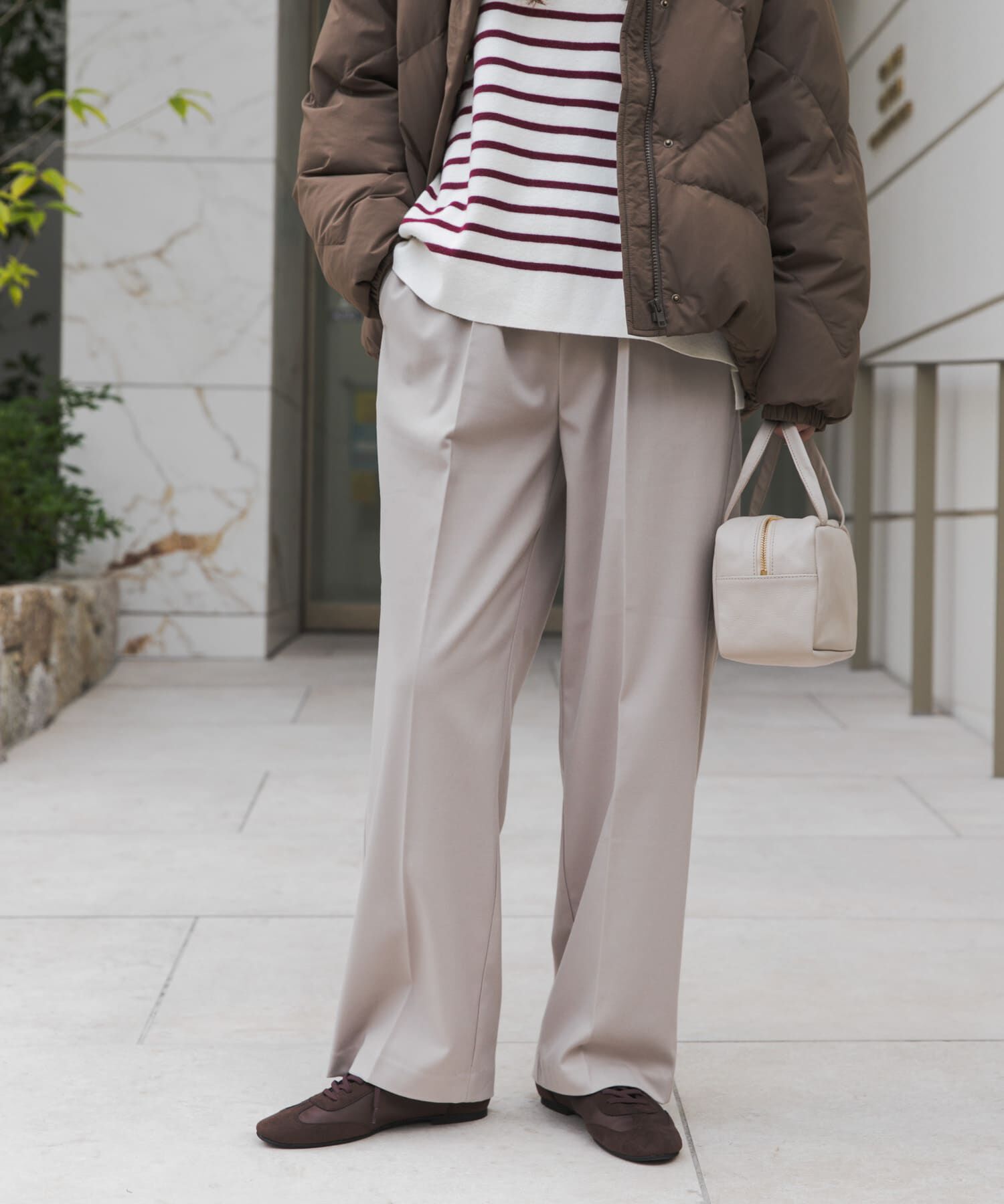 URBAN RESEARCH DOORS「『UR TECH』ウラキモウストレートイージーパンツ」|その他|