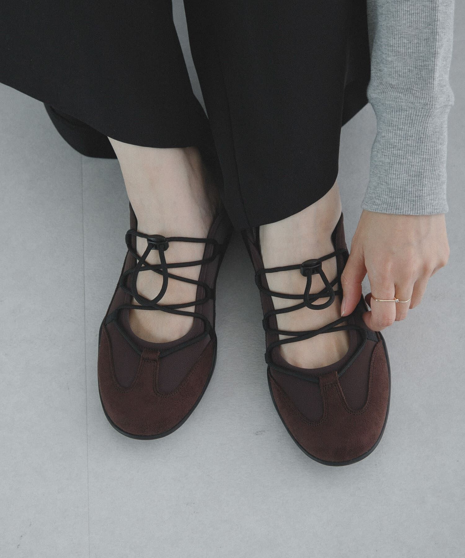 Sonny Label 「レースアップバレエスニーカー」|スニーカー|