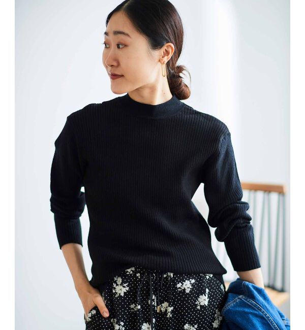 le.coeur blanc「《手洗い可能》3WAYレイヤードニット」|ニット・セーター|