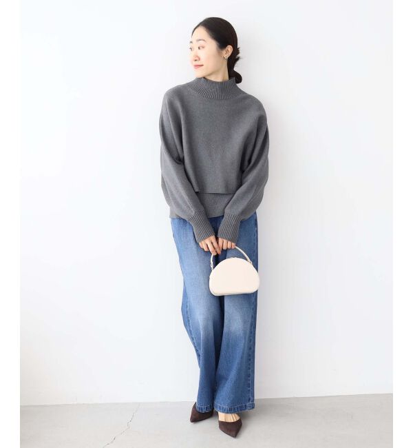 le.coeur blanc「《手洗い可能》3WAYレイヤードニット」|ニット・セーター|