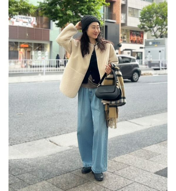  「リバーシブルフェイクムートンコート」|その他|