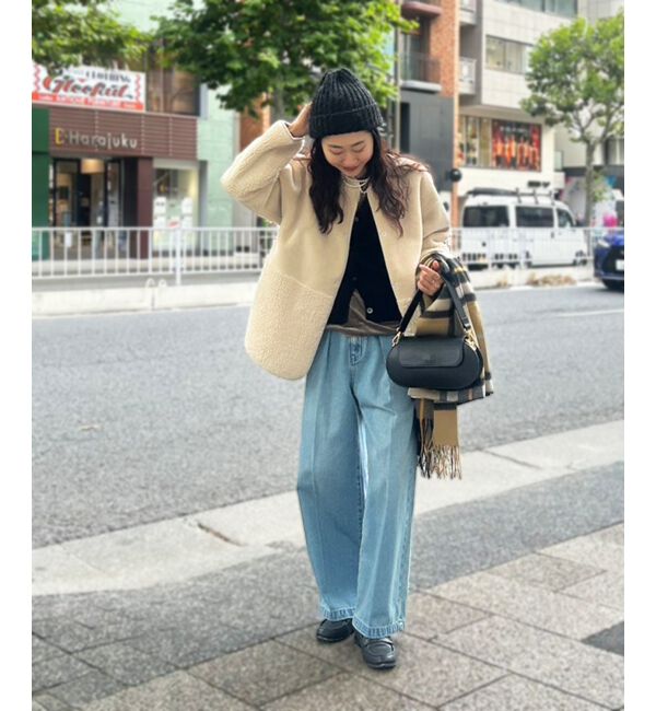  「リバーシブルフェイクムートンコート」|その他|