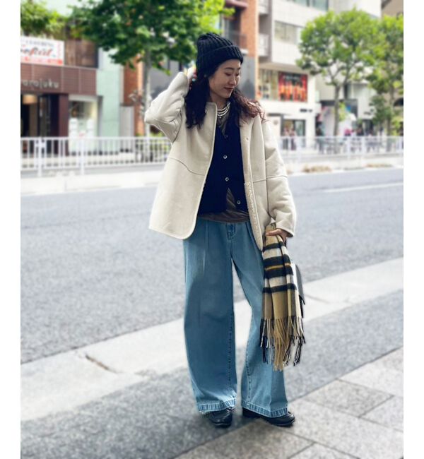  「リバーシブルフェイクムートンコート」|その他|