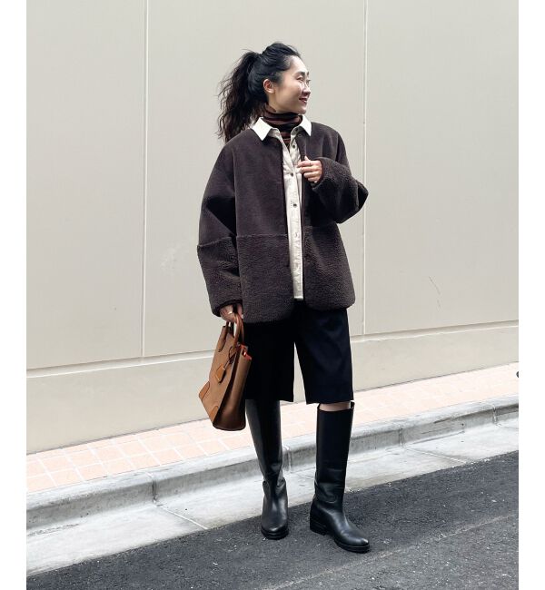  「リバーシブルフェイクムートンコート」|その他|