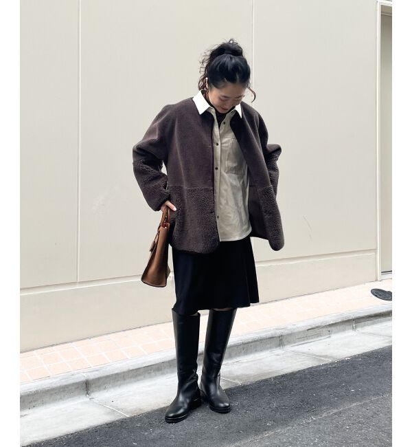  「リバーシブルフェイクムートンコート」|その他|