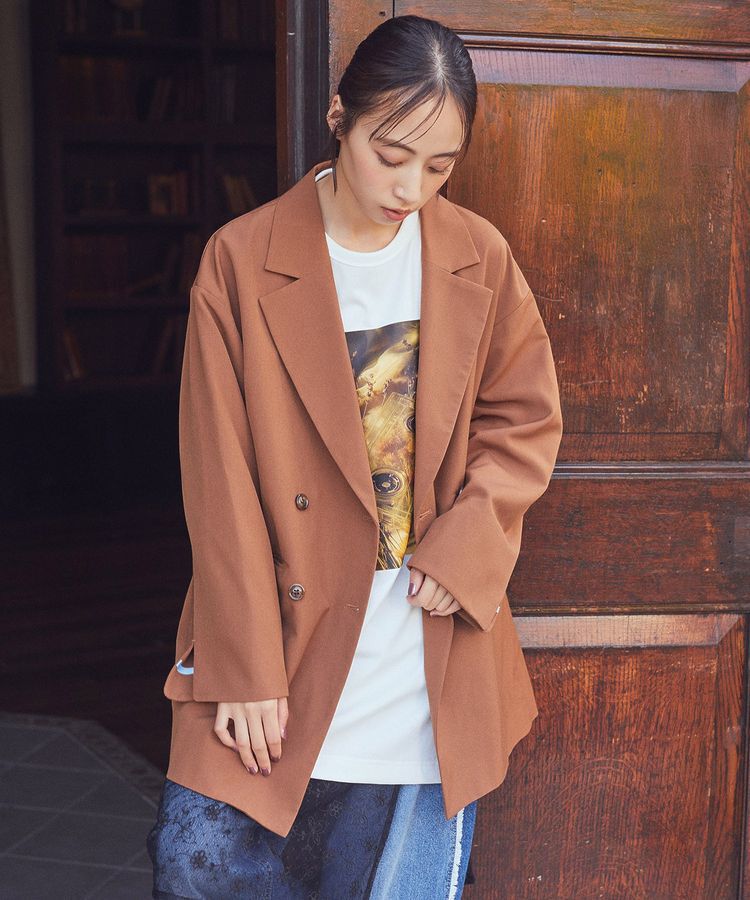 earth music&ecology「BIGジャケット」|テーラードジャケット|