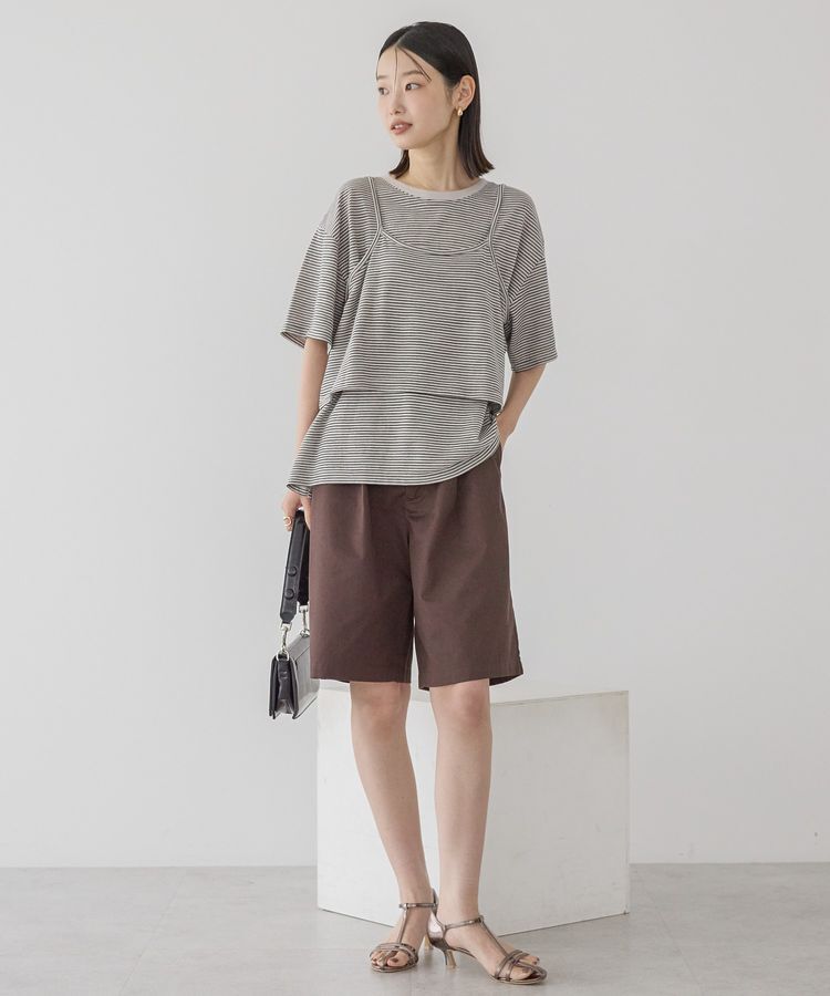 AMERICAN HOLIC「【2点セット】キャミレイヤードTシャツ」|Tシャツ・カットソー|