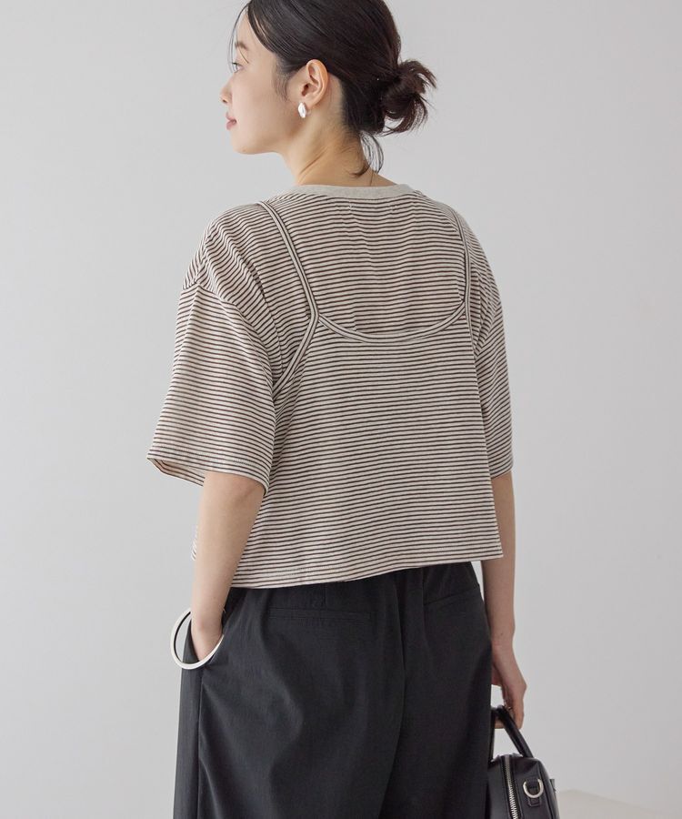 AMERICAN HOLIC「【2点セット】キャミレイヤードTシャツ」|Tシャツ・カットソー|