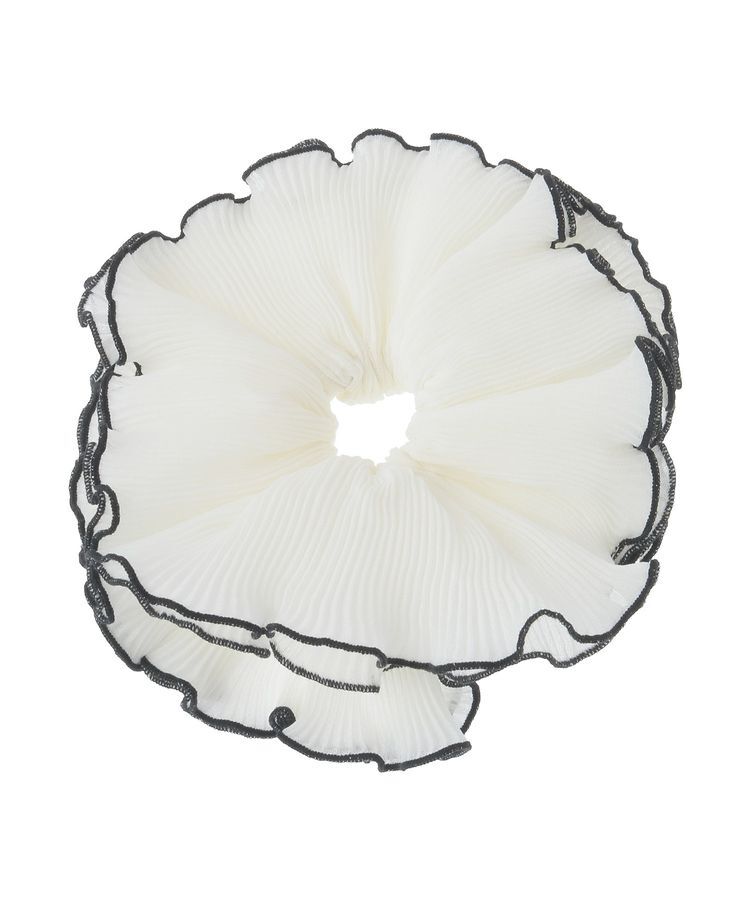 Green Parks「・HALF TIME プリーツシフォンシュシュ」|その他|Ivory