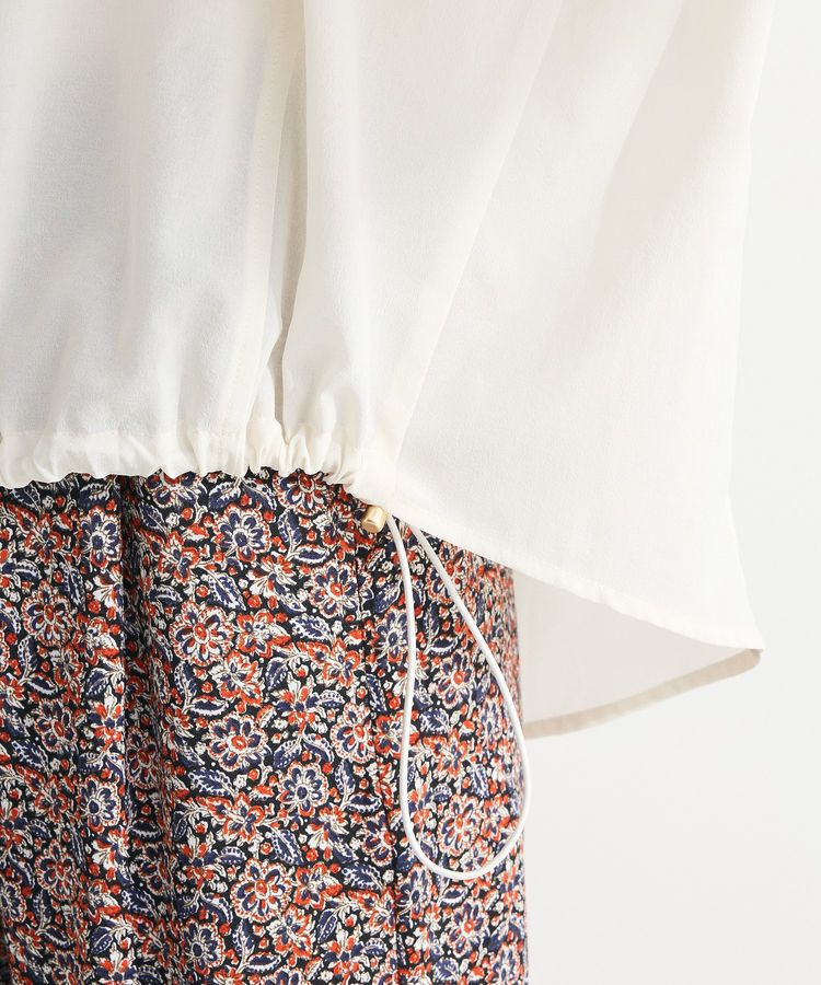 armonia「金ボタン裾ドロストシャツ」|シャツ・ブラウス|