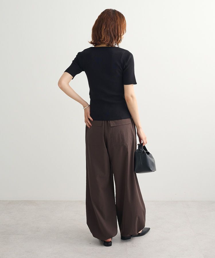 Green Parks「・Petit Fleur バイカラーレイヤードニット」|ニット・セーター|