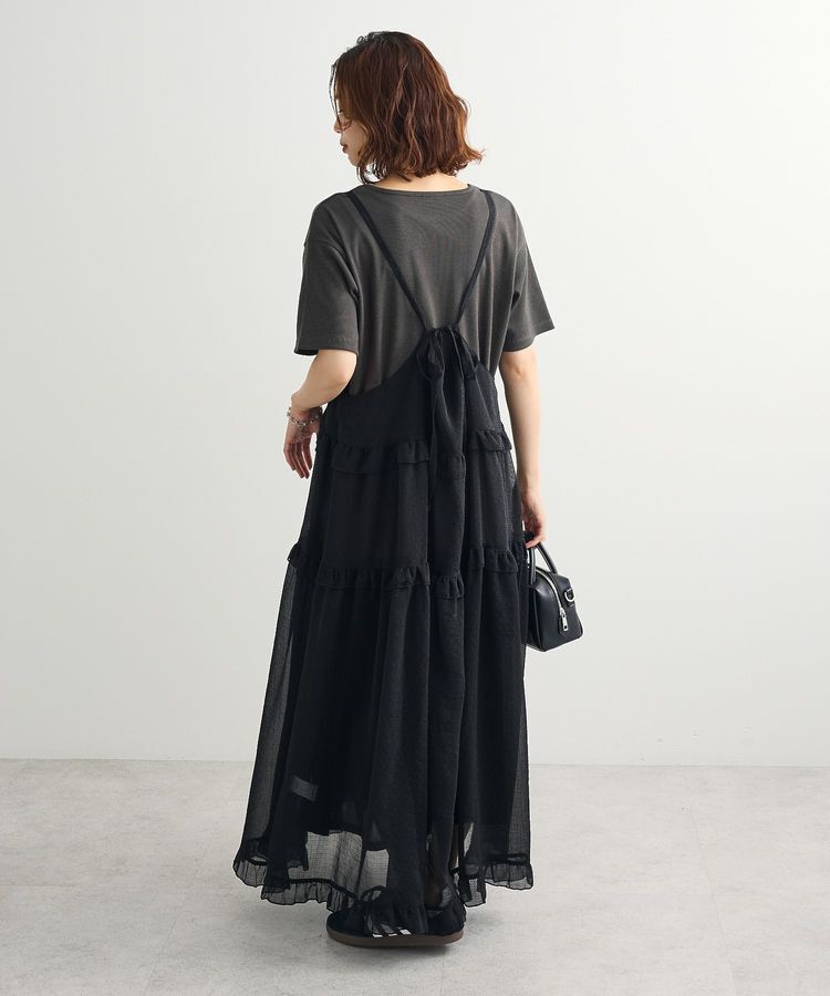 Green Parks「・Petit Fleur シアーティアードキャミワンピ」|ワンピース|