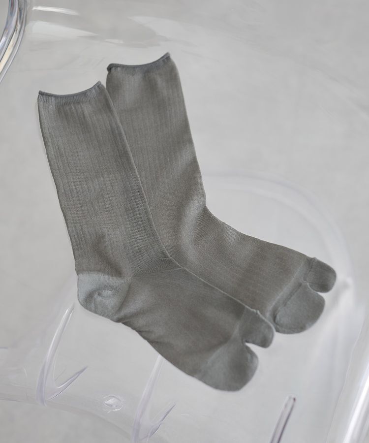 GARAGE OF GOOD CLOTHING「【日本製】Role NYLON SOCKS」|その他|Gray