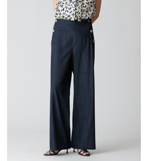 allureville「◇ デニムライクマリンパンツ」|サルエル|