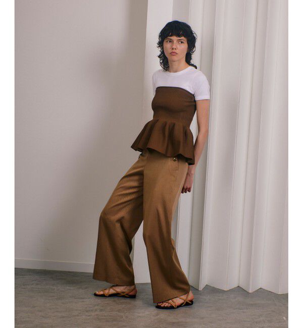 allureville「◇ デニムライクマリンパンツ」|サルエル|